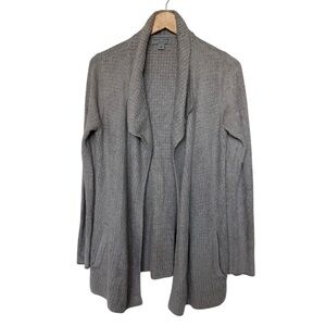 Barefoot Dreams Women's Gray CozyChic Lite Cardigan Sweater Size S Comfy Casual
